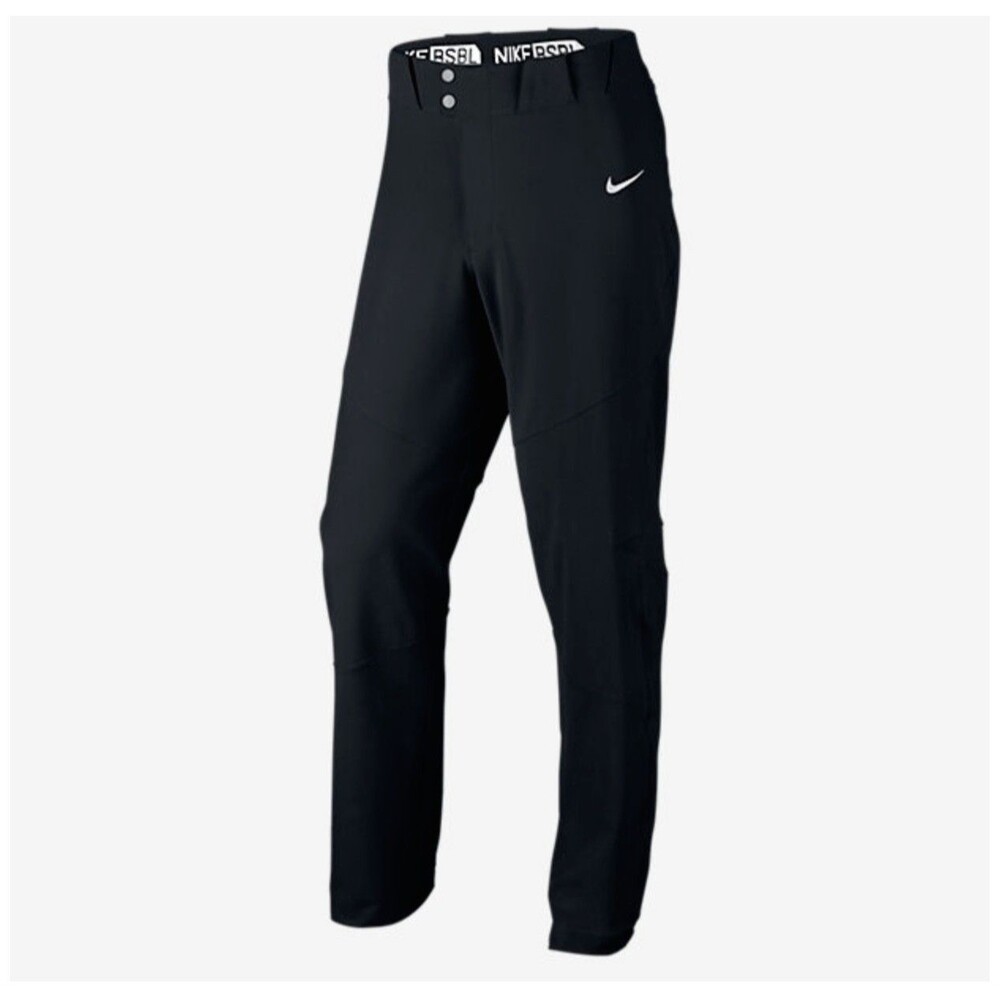 Nike Vapor Elite Black Baseball Pants Elastic Stirrups